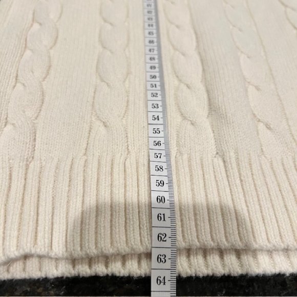 Women's cream Hollister oversize vest, Small - Picture 4 of 5